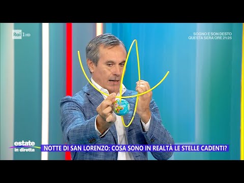 Notte di San Lorenzo: cosa sono in realtà le stelle cadenti? - Estate in diretta - 11/08/2023