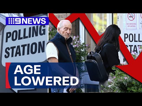 UK looks to lower voting age to 16 | 9 News Australia