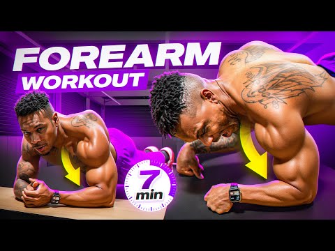 7 Minute Forearm Workout(No Equipment)