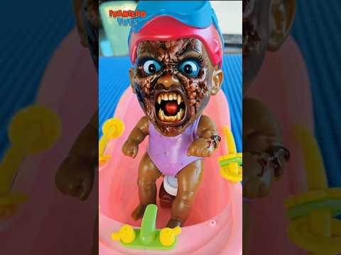 The zombie doll 😱😵☢️#funny #toys #asmrsounds #asmr
