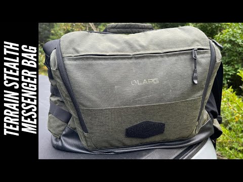 LA Police Gear Terrain Stealth Messenger Bag: Budget-Friendly Bag that I've Used for 18 Months