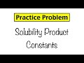 Fluorite Solubility and Ksp Concepts
