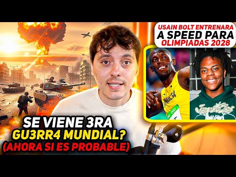 Se viene 3ra Gu3rr4 Mundial?(ahora si es probable)-Usain Bolt entrenara a Speed para Olimpiadas 2028