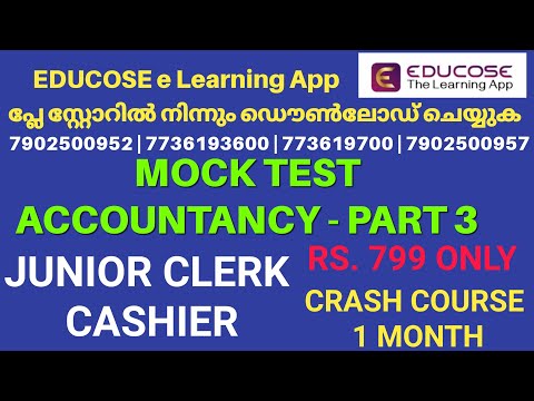 MOCK TEST - ACCOUNTANCY - PART 3