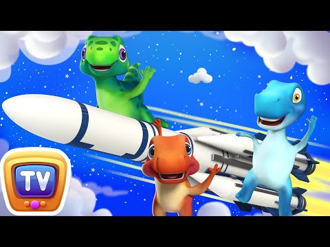 Space song with Jumblikans Dinosaurs - ChuChuTV Toddler Learning Videos