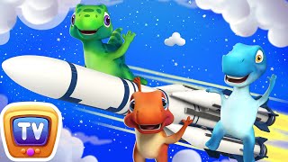 Space song with Jumblikans Dinosaurs - ChuChuTV Toddler Learning Videos