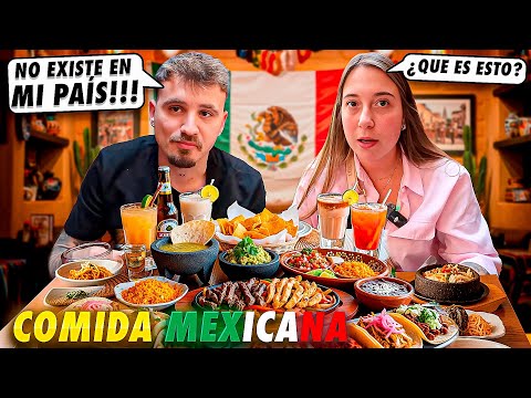NUNCA HABÍAMOS PROBADO ESTA COMIDA MEXICANA 🇲🇽😱 **NO existe en nuestro país**