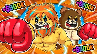 ムキムキに鍛えたパンチで999999枚の壁を破壊してみた結果👊【 ロブロックス Roblox 】