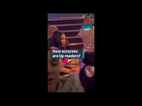 How accurate are the celebrity lip readers on TikTok? | ITV News