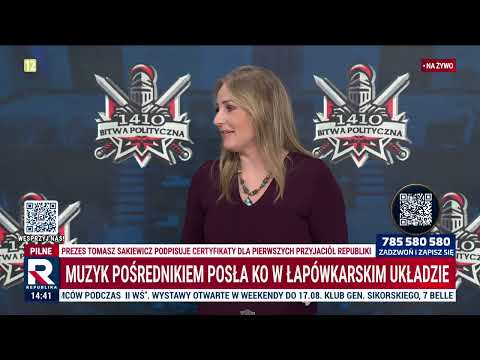 Muzyk pośrednikiem posła KO w łapówkarskim układzie!  | M. Borkowska | Bitwa Polityczna
