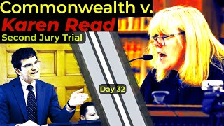 Karen Read retrial - DAY 32 - Charge Conference - Live Watch and Attorney Analysis