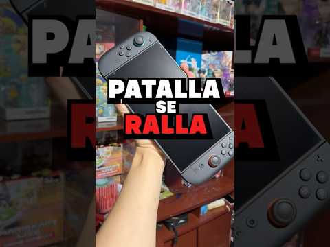 La pantalla de switch 2 se ralla SOLA