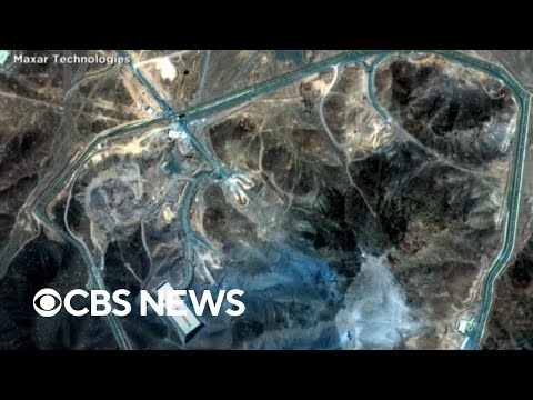 YouTube video thumbnail: Initial Review of Iranian Nuclear Site Damage Contradicts Trump's Claims