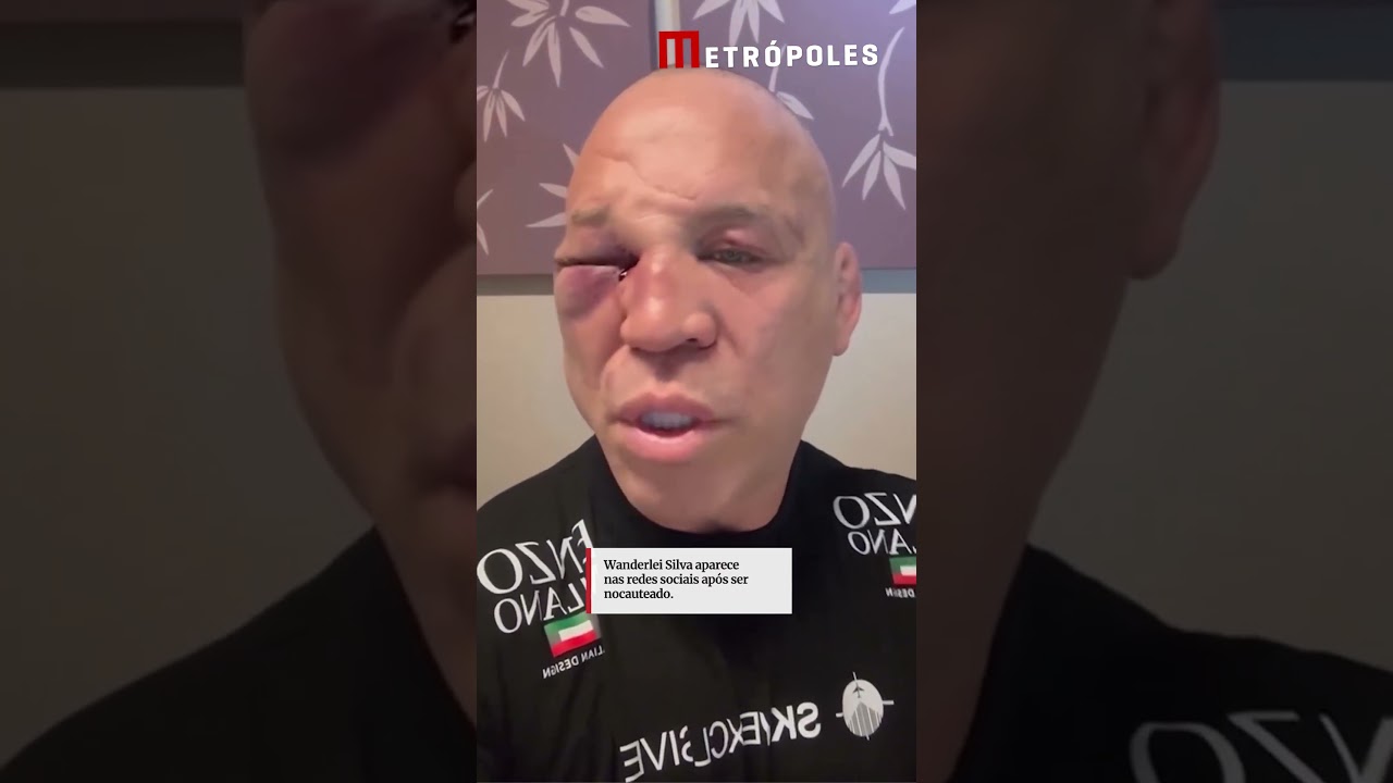 Wanderlei Silva aparece nas redes sociais após ser nocauteado