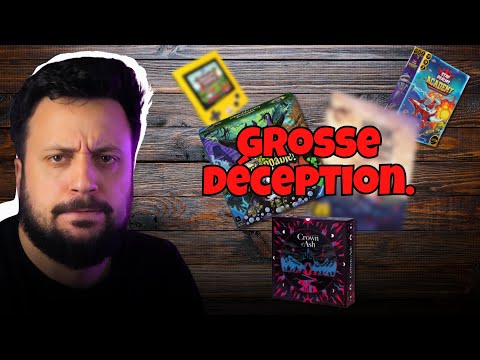 5 Jeux de société dont 2 DÉCEPTIONS !