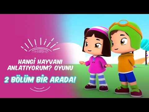 Hangi Hayvanı Anlatıyorum Oyunu 🐾 Leliko ve Pisi İle 2 Bölüm Bir Arada | Düşyeri