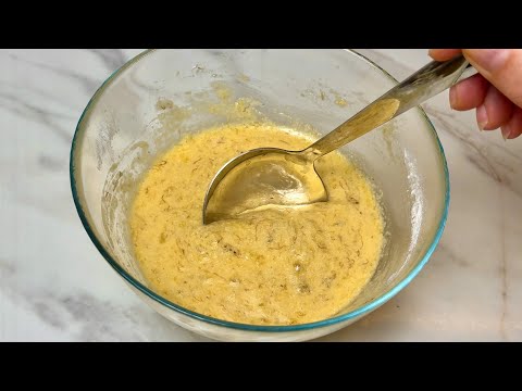 Просто Банан, Манка и 2 яйца. Вкусный Завтрак или ужин из простых продуктов! Так вы еще НЕ ГОТОВИЛИ!