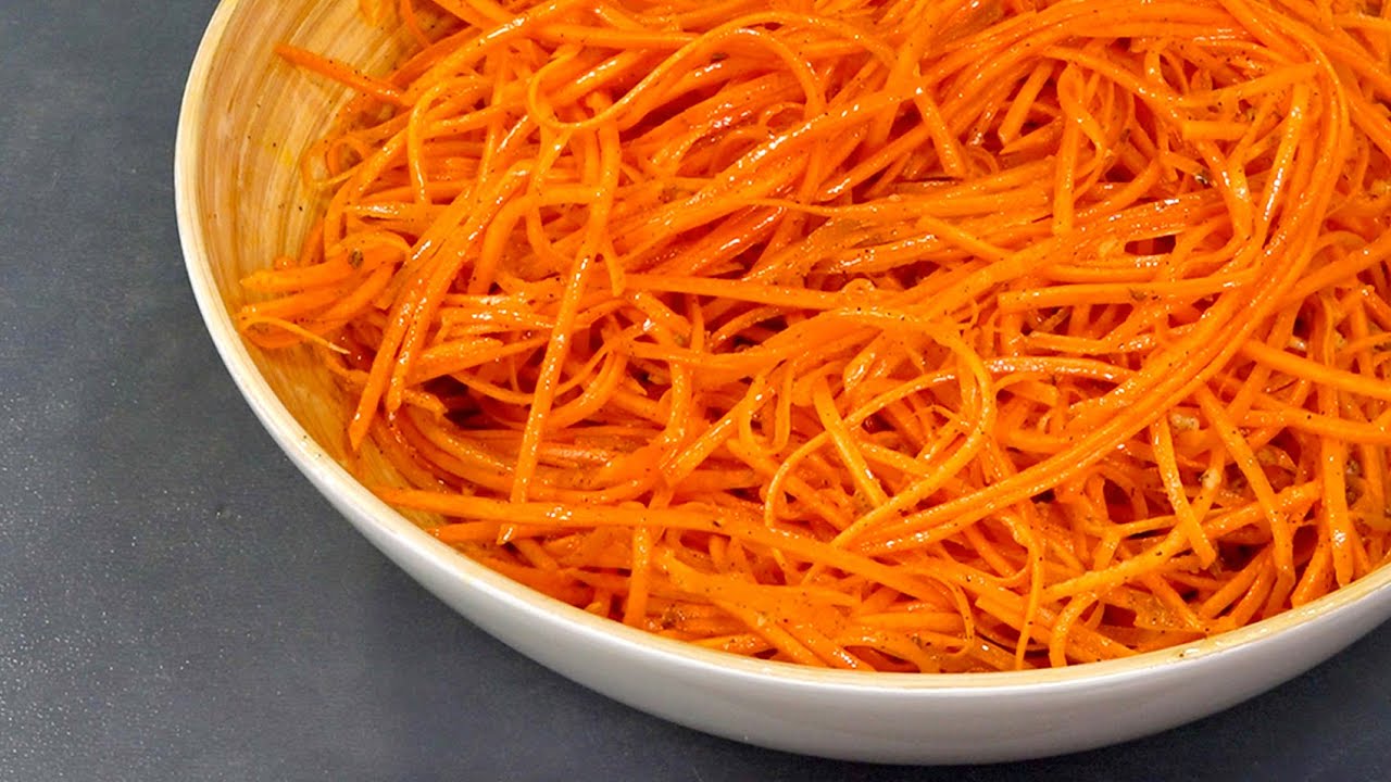 9 идей быстрых и вкусных салатов с морковью по-корейски! Готовлю на все праздники!