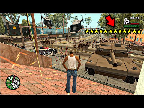 Sobrevivendo a 12 ESTRELAS DE PROCURADO NO GTA - O QUE ACONTECE?