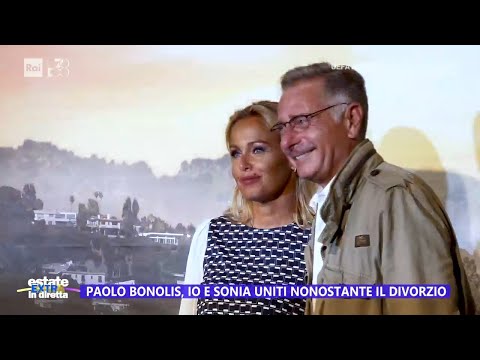 Paolo Bonolis, io e Sonia uniti nonostante il divorzio - Estate in diretta 19/06/2024