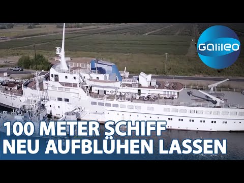 Neues Leben für die Aurora: 100 Meter langes Schiff wird restauriert! | Galileo | ProSieben