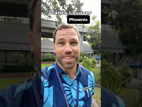 Flight Attendant - 24 Hours in Phoenix