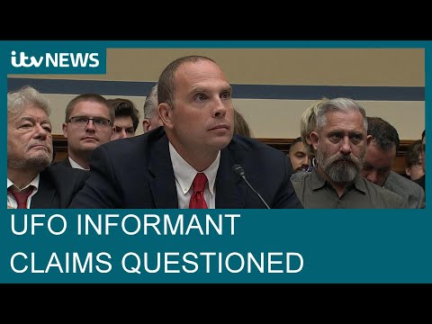 Whistleblower claims US government hiding 'multi-decade' UFO retrieval programme | ITV News