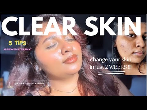 How to CLEAR YOUR SKIN in just 4 weeks|secrets shared by DERMAT‼️(acne,darkspots,pigmentation,tan)