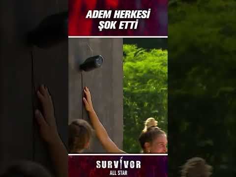 Adem Herkesi Şok Etti #shorts #survivorallstar #survivor2022