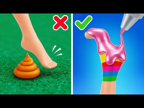 Bezaubernde Kartonbasteleien für Puppen 🌈 Clevere Hacks im Gefängnis von 123GO! TRENDS
