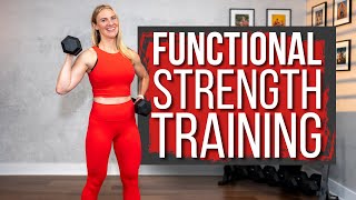 30 min. Functional Full Body Strength Training to Build Muscle