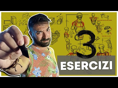 3 ESERCIZI di DISEGNO per disegnare come un PRO
