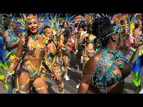 🇬🇧🍑🔥 NOTTING HILL CARNIVAL 2024, 🍑🔥CHEEKY GIRLS DANCING, 4K HDR - check out my Carnival Playlist ❤️