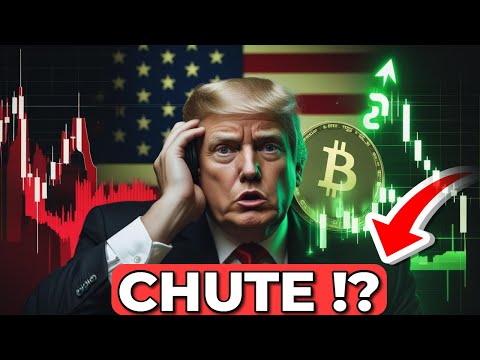 🚨 ALERTE CRYPTO ! BITCOIN LA CHUTE N'EST PAS TERMINÉE !? 😱