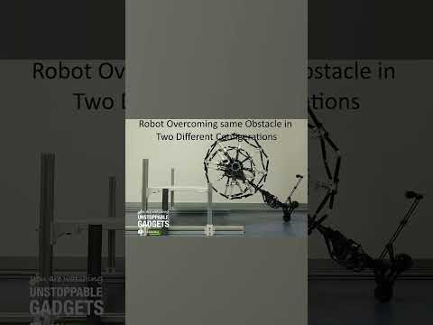 This robot can shape-shift its wheels