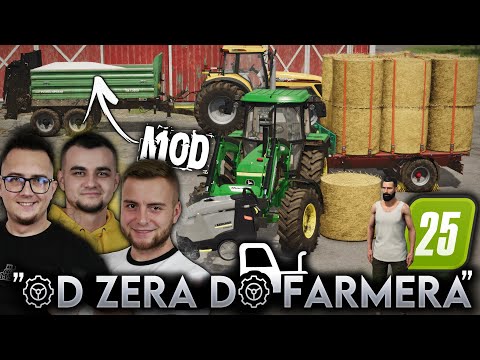 PIERWSZY MOD FS25 "od Zera do Farmera" #3 ZACZYNAMY PRZYGODĘ 😍 Sprzedaże & Zakupy ✅ MafiaSolec [MST]