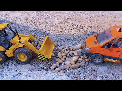 Top DIY Truck Hauling Rocks | Creative Heavy Load Transport Ideas