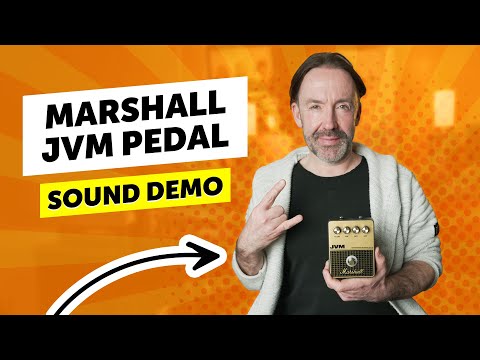 JVM410 in a box? | Marshall JVM Pedal Overdrive/Distortion | Sound Demo