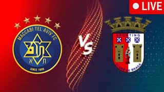 Sporting Brega Vs Maccabi Tel Aviv |Live Football Match | Europe League