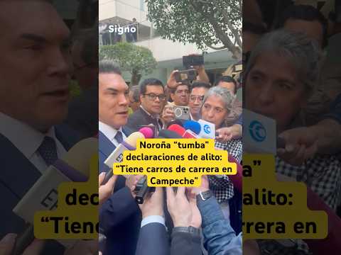 Noroña a Alito: “Águila no caza mosca”