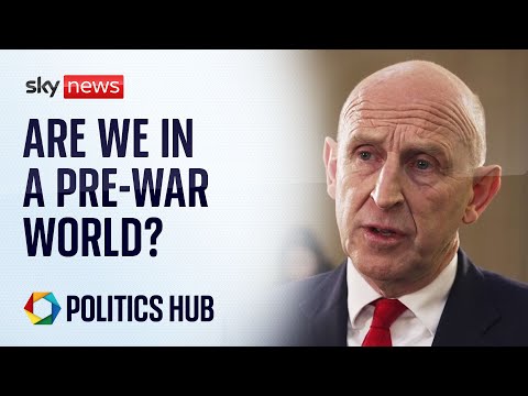 Are we living in a pre-war world?