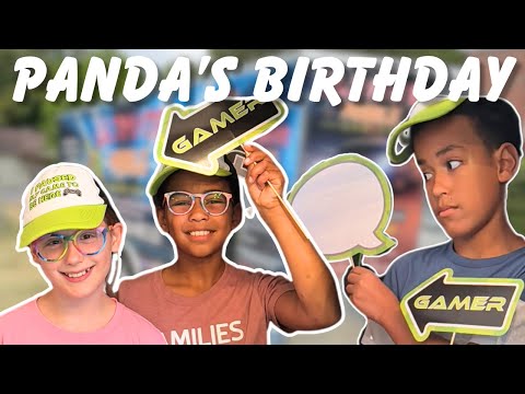 Panda's 12 Birthday Video Game Party!