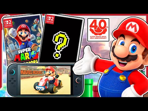 ¿QUÉ HARÁ NINTENDO en 2025 para el 40 ANIVERSARIO de SUPER MARIO?