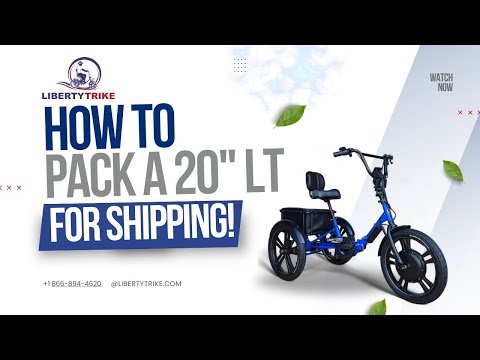 How to Repackage Your 20-Inch Liberty Trike for Shipping