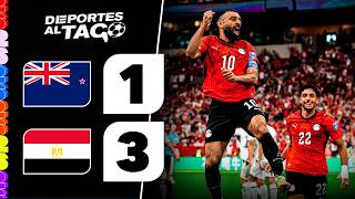 ✅ EGIPTO lo dio VUELTA y le GANÓ 3-1 a NUEVA ZELANDA para acercarse a la CLASIFICACIÓN