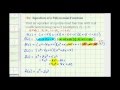 Polynomial Functions and Their Properties