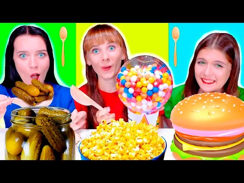 Big Spoon vs. Small Spoon: Epic Food Challenge ASMR Experience! 🍽️ Compilation