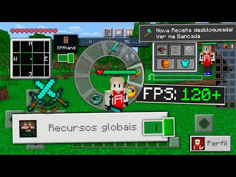 SAIU! A TEXTURA MAIS ÚTIL PARA MINECRAFT PE 1.21 - Texturas para minecraft pe 1.21