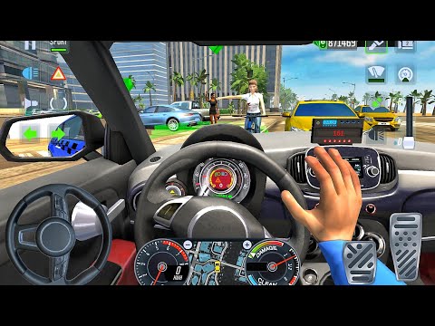 New Mini Car Taxi Driving Games Miami City: Taxi Simulator 2025 - Car Game Android Gameplay