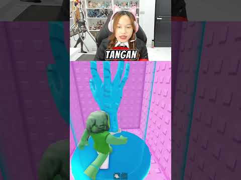 Rahasia Gelap Pull Hair Tower! [Roblox Indonesia] #shorts